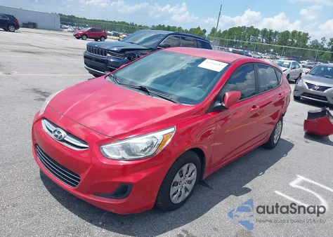 2017 Hyundai Accent Se из США, поврежденный, VIN KMHCT5AE1HU307754